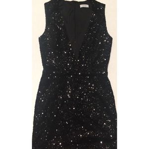 Black sequin dress ⬛️✨