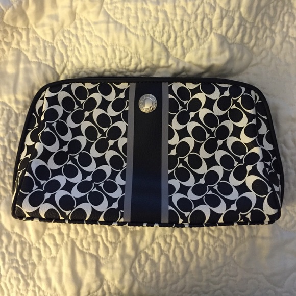 Coach clutch or makeup bag