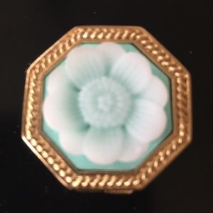Estée Lauder Youth Dew Flower Cameo Parfum Compact