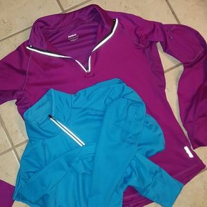 **BUNDLE STEAL** TWO Reebok RUNNING TOPS
