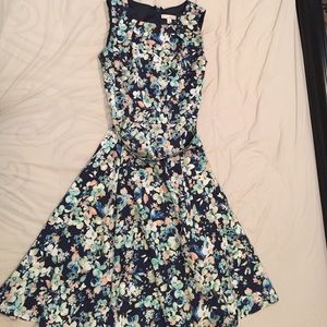 Eva Mendez, New York & Co floral dress