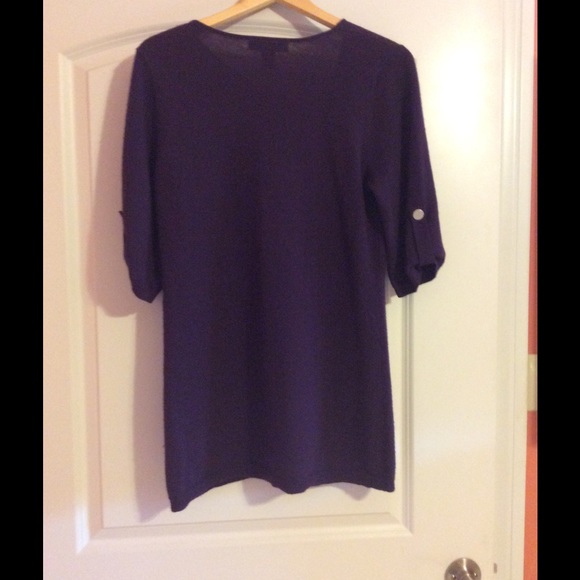 Simple Purple Dress Shirt - Picture 2 of 3