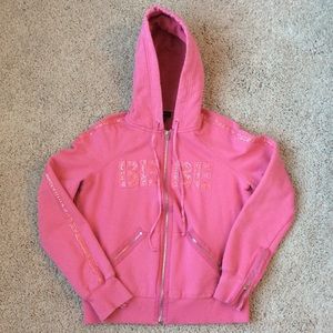 Bebe sport pink hoodie