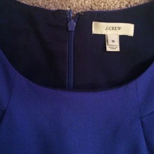 Royal blue jcrew dress