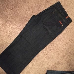 7 for all mankind crop dojo