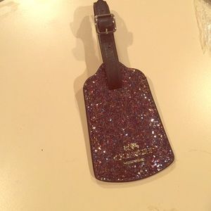 Coach Glitter Luggage Tag