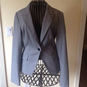Express Gray One-Button Blazer Size 6
