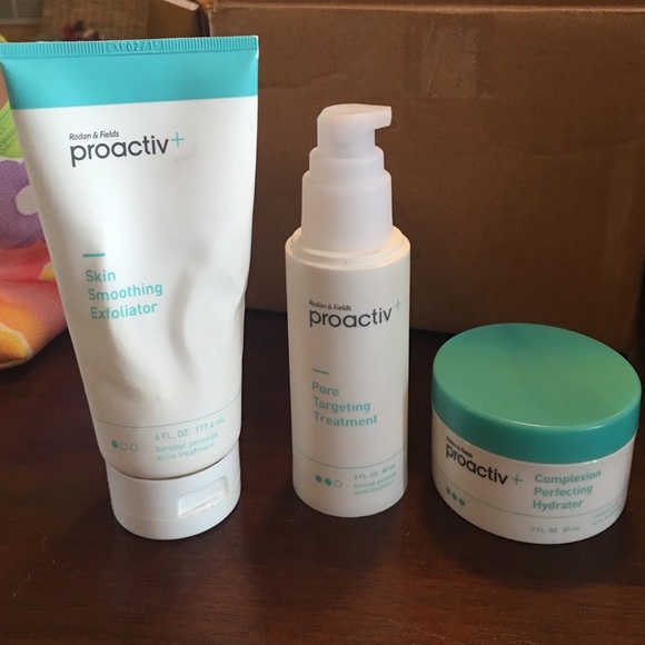 3 step Proactiv+ skincare