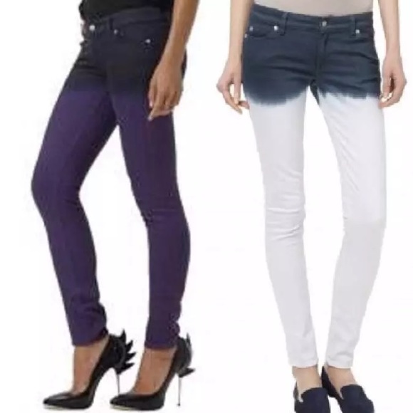 New Monika Chiang Dip Dyed Ombre Jeans - Picture 2 of 2