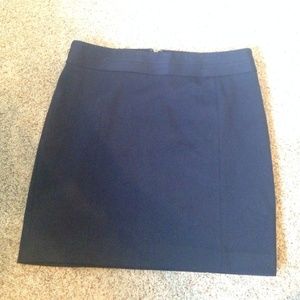 Express Navy Blue Dress Skirt - Size 2