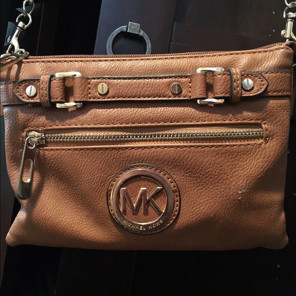 MK tan cross body
