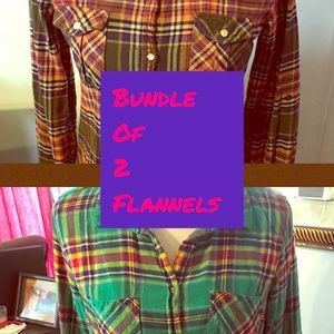 Bundle of 2 Flannels