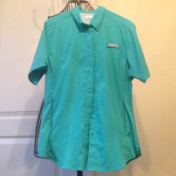 Columbia PFG Short Sleeve Fishing Shirt - M