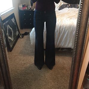 Gap 1969 Wide leg trouser Jean dark rinse