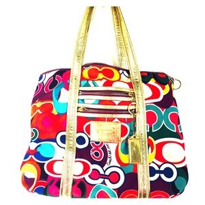 Poppy Coach Bag/tote