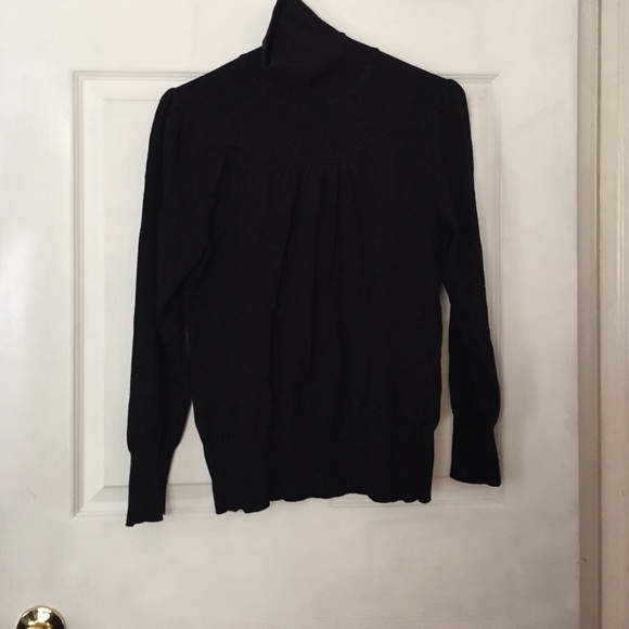 Black turtle neck