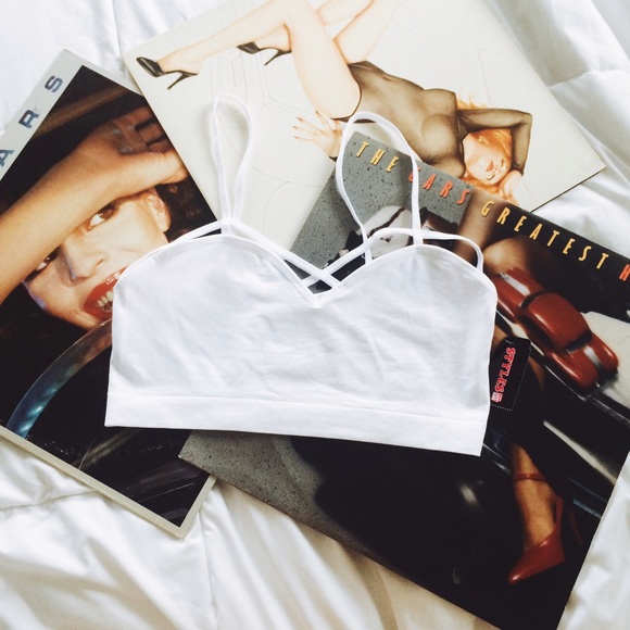 White Cage Bralette