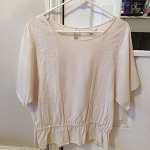 Cream Blouse from TJ MAXX Size Medium