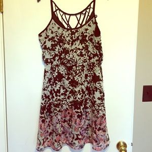 Chiffon, floral sundress!