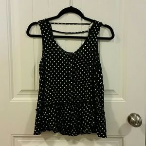 Flowy Polka-dot  Top