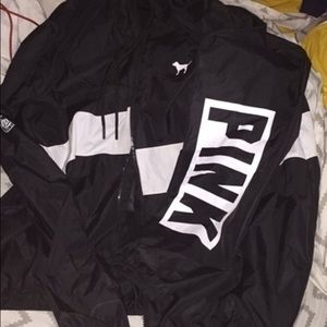 Black & white Victoria Secret Anorak