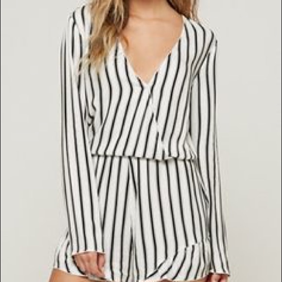 Striped Romper