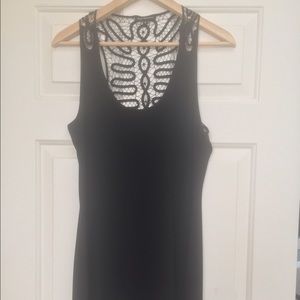 NWOT Royal Underground black tank dress