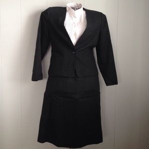 Vintage Evan-Picone wool business suit