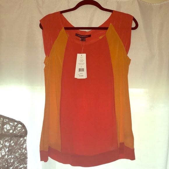NWT French Connection Silk Top
