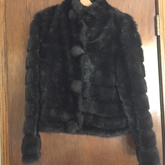 Nine West Faux Fur Coat