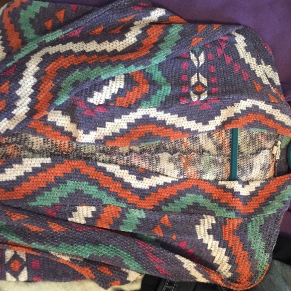 Colorful Aztec Sweater