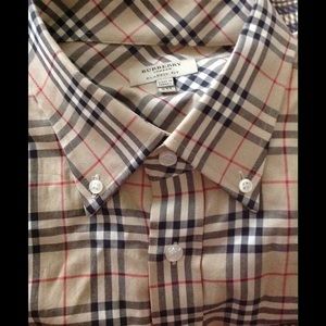 Authentic Burberry Mens Shirt XXL