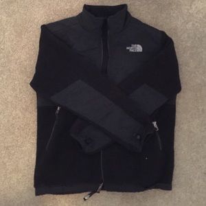 Black North Face Zip Up
