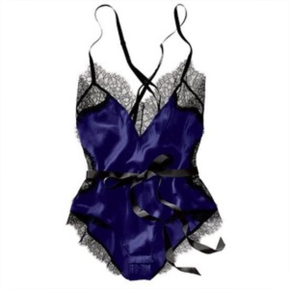 Sexy silk chiffon teddy