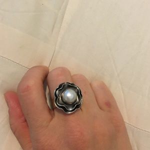 Silver ring size 8