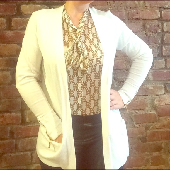 Michael Kors Open-front Sweater