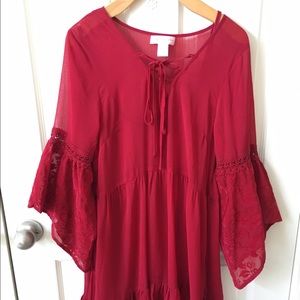 Band of Gypsies tunic with slip