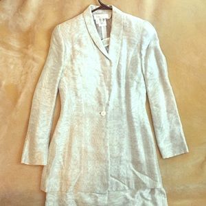 Vintage Silver ESCADA Suit Size 36