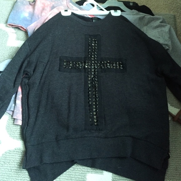 Studded sweater