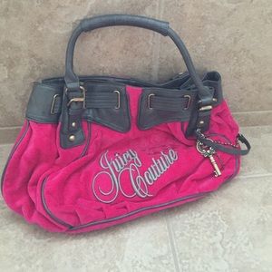 Juicy hot pink purse
