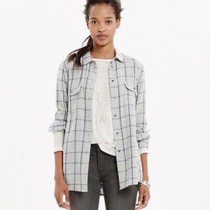 madewell grid flannel