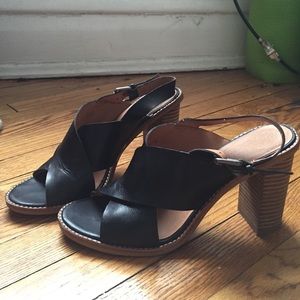 Madewell Stacked Heel Sandals