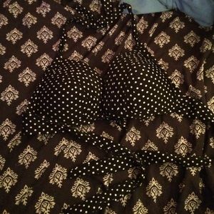 Polkadot bikini top