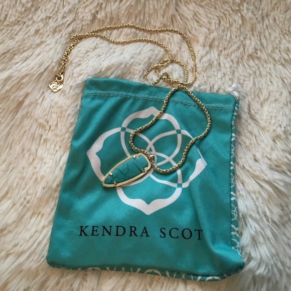 Kendra Scott Skylar necklace turquoise