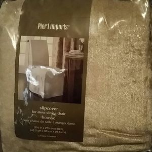 Pier 1 Imports dining chair slip cover