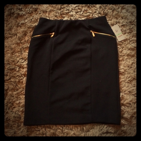 Alfani Deep Black pencil skirt.