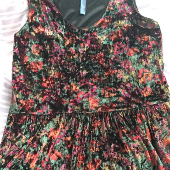 Free People velvet dress