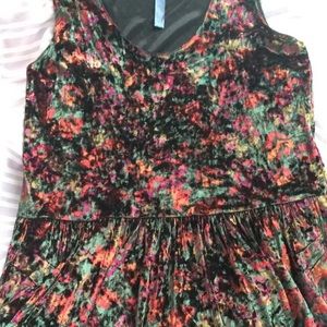 Free People velvet dress