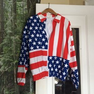 American flag jacket