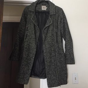 ASOS Herringbone Cocoon Coat